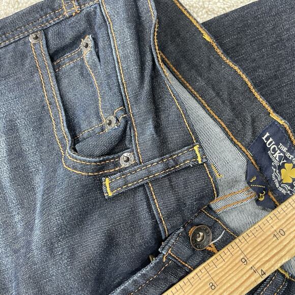 Lucky Brand Women Jeans Size 8 / 29 Sweet N Low Blue Dark Wash 32" Inseam 2-8 - Picture 9 of 9